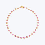 Pink Sapphire Cloud Necklace
