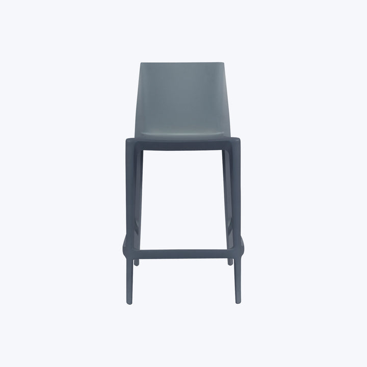 Bellini Stools, Set of 2 Counter / Dark Grey