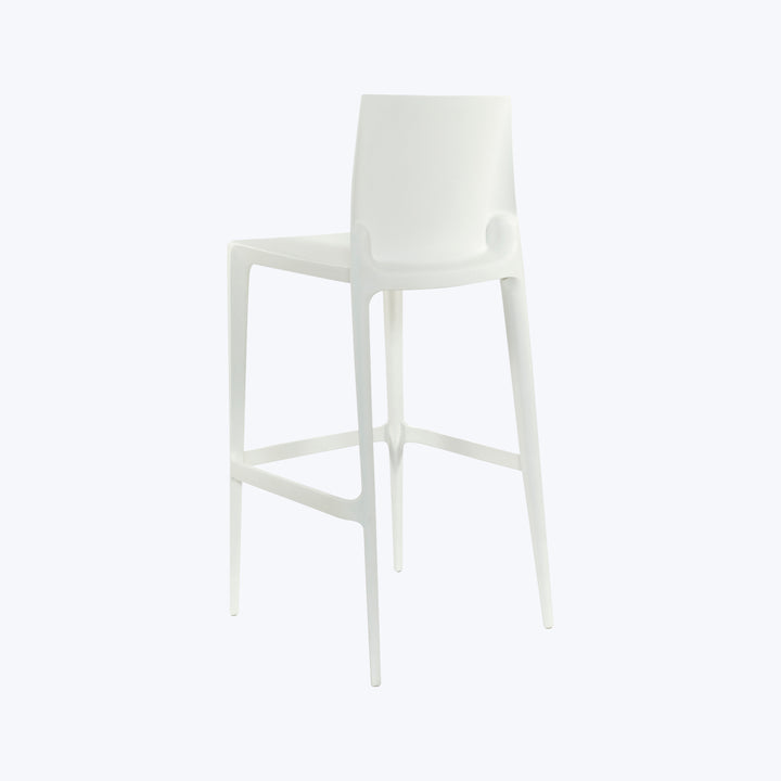 Bellini Stools, Set of 2 Bar / White