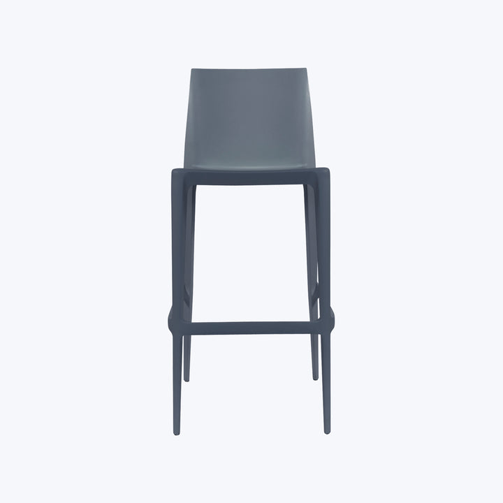 Bellini Stools, Set of 2 Bar / Dark Grey