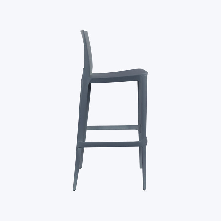 Bellini Stools, Set of 2 Bar / Dark Grey