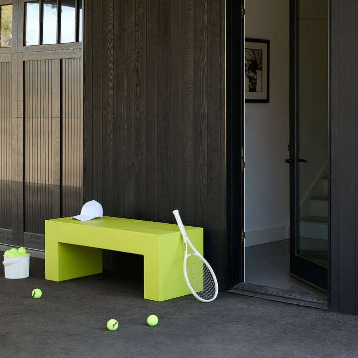 Vignelli Bench Small / Citron