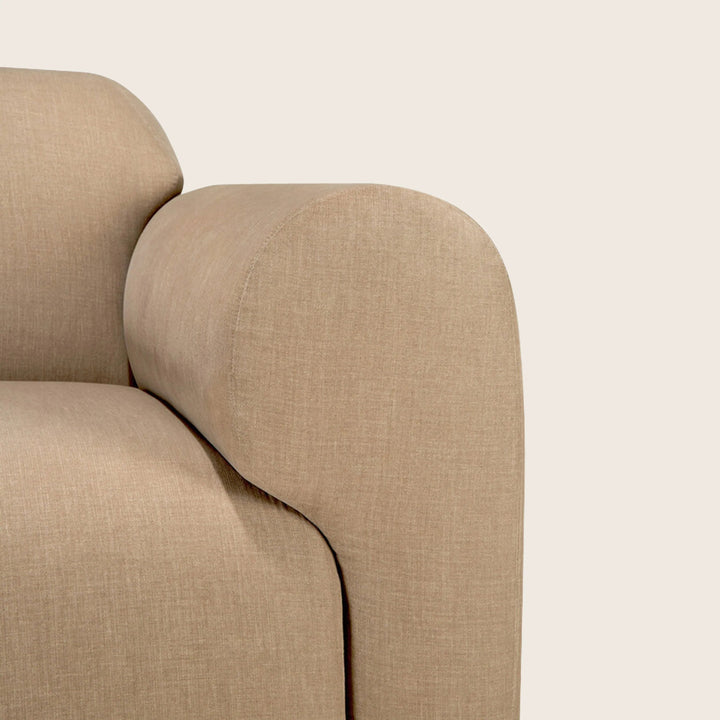 Bulky Modular 4-Piece Sectional Left Facing