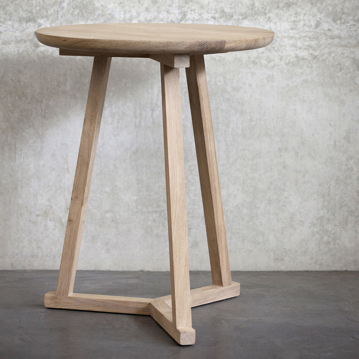 Tripod Side Table Oak