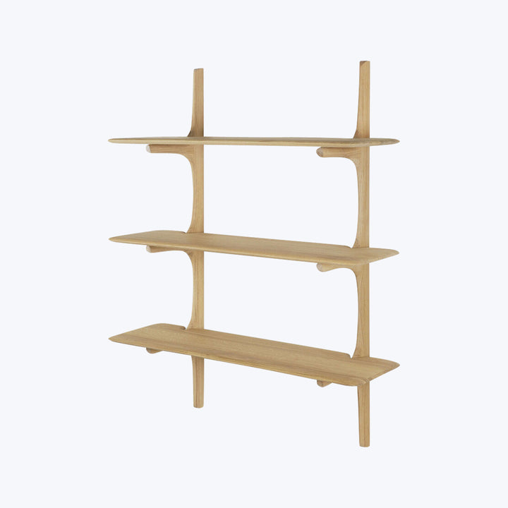 PI Wall Shelf Oak / 3-Shelf
