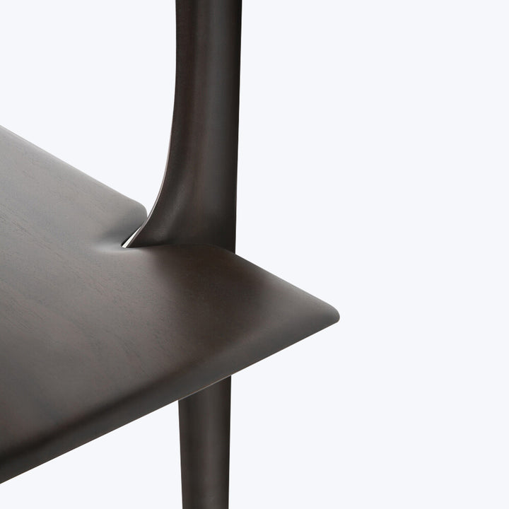 PI Wall Shelf Mahogany Dark Brown / 3-Shelf