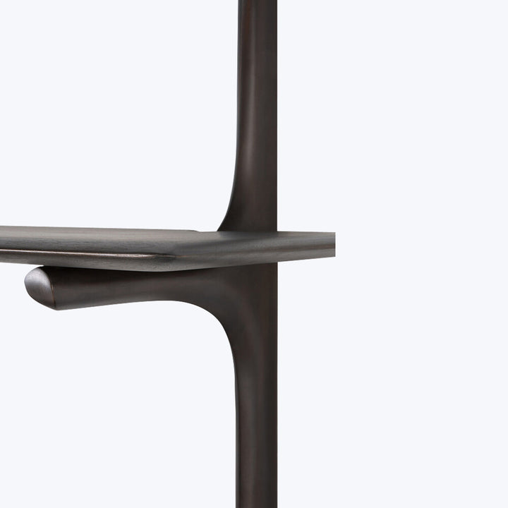 PI Wall Shelf Mahogany Dark Brown / 5-Shelf