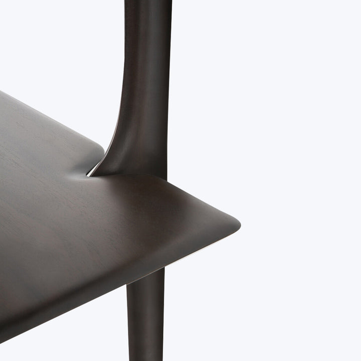 PI Wall Shelf Mahogany Dark Brown / 5-Shelf