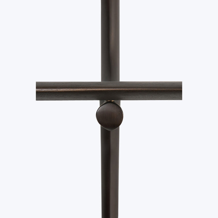 PI Wall Shelf Mahogany Dark Brown / 5-Shelf