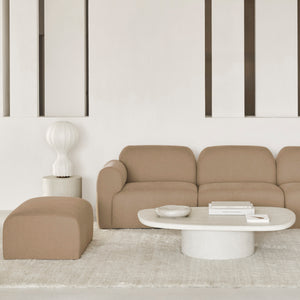 Bulky Modular Ottoman Semi-Circle - hover