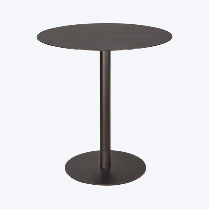 Bend Dining Table Dark Bronze Metal