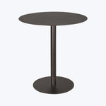 Bend Dining Table Dark Bronze Metal