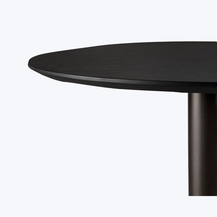 Bend Dining Table Oak Black