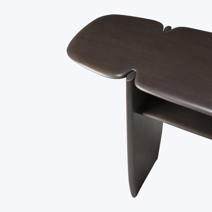 PI Console Mahogany Dark Brown