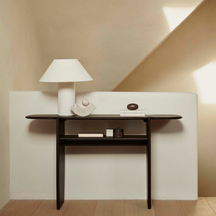 PI Console Mahogany Dark Brown