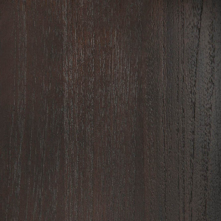 Geometric Sofa Console Teak Brown