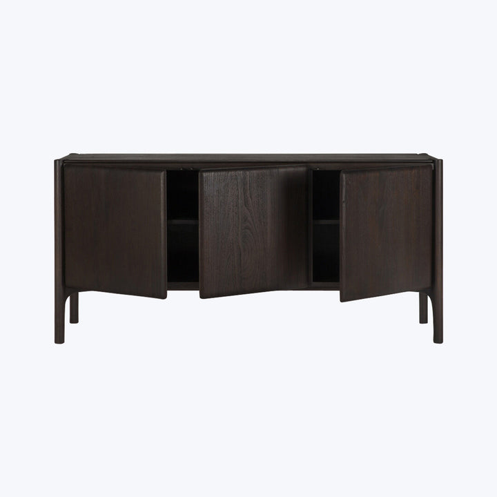 PI Sideboard Teak Dark Brown / 69"