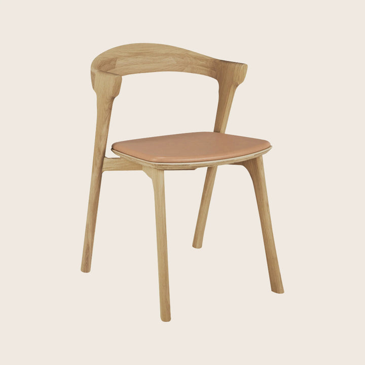 Leather Bok Side Chair Sienna