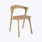 Leather Bok Side Chair Sienna