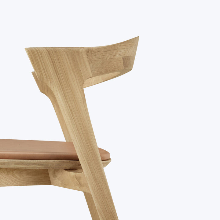 Leather Bok Side Chair Sienna