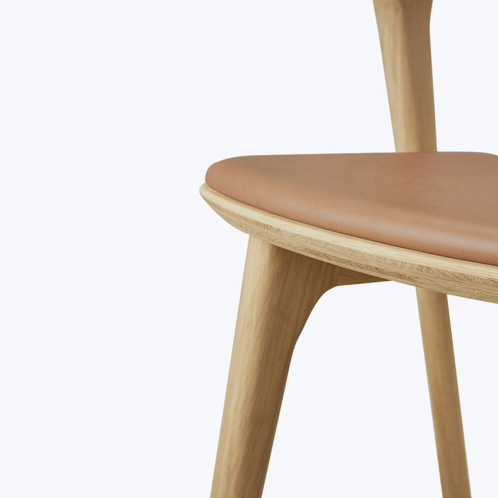 Leather Bok Side Chair Sienna