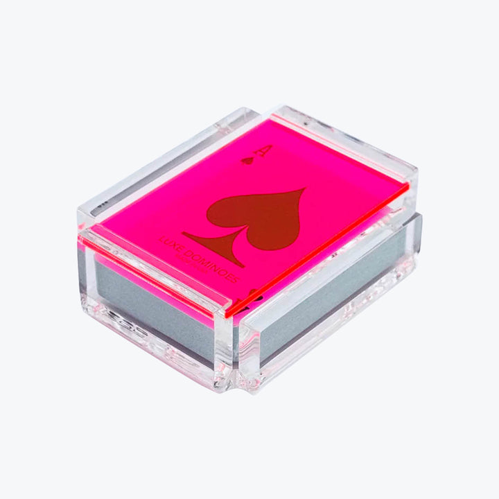 La Carta Sigle Card Deck Neon Pink