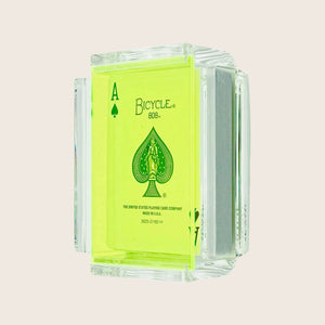 La Carta Sigle Card Deck Neon Green