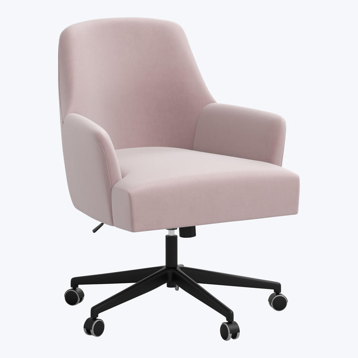 Annie's Office Chair Titan Performance Velvet Plum Frost