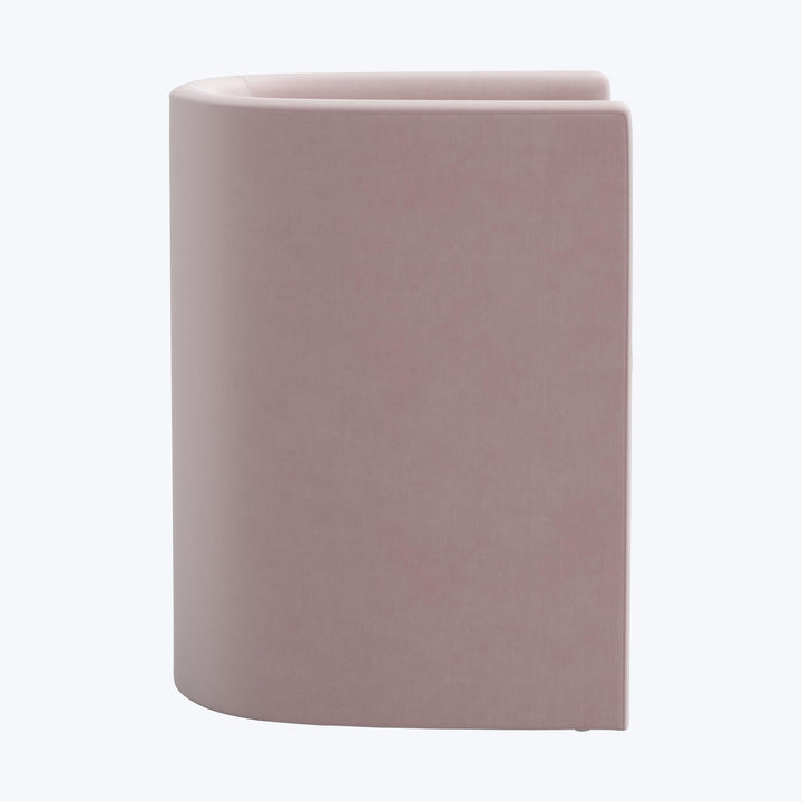 Sloane Dining Chair Titan Performance Velvet Plum Frost