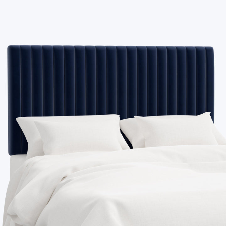 Minetta Headboard Twin / Titan Performance Velvet Ocean