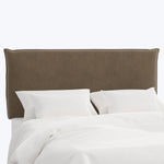 Willow Headboard Twin / Titan Performance Velvet Walnut