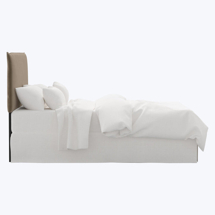 Willow Headboard Twin / Titan Performance Velvet Walnut