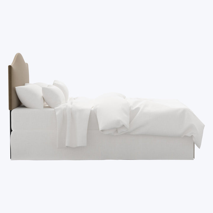 Wednesday Headboard Twin / Titan Performance Velvet Walnut