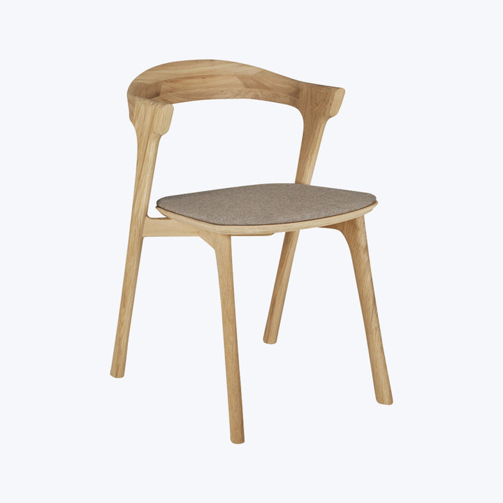 Upholstered Bok Side Chair Warm Grey