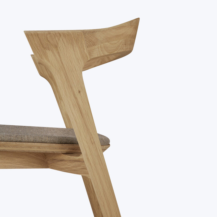 Upholstered Bok Side Chair Warm Grey