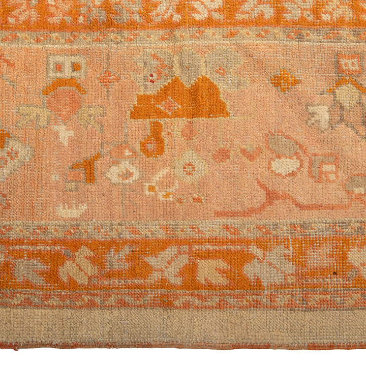 Antique Traditional Oushak Wool Rug - 14' x 18'4"