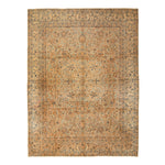 Antique Traditional Kerman Wool Rug - 9'3" x 12'7"