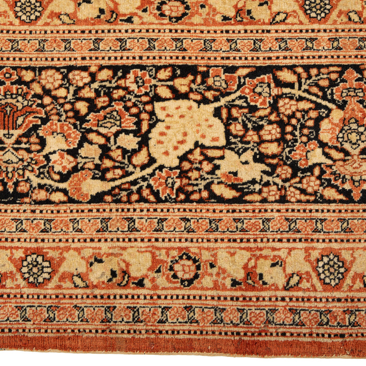 Antique Traditional Tabriz Wool Rug - 10' x 13'6"