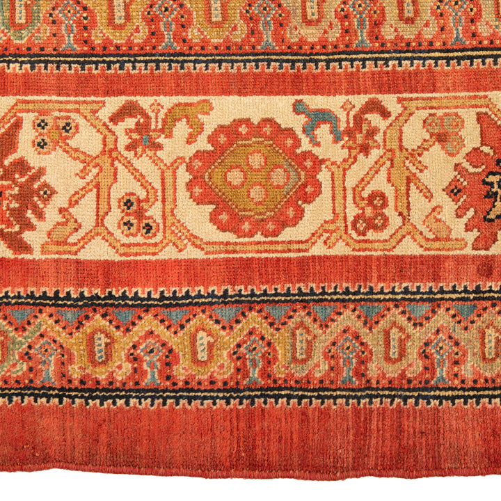 Antique Traditional Hamadan Wool Rug - 10'7" x 16'10"
