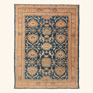Antique Traditional Sultanabad Wool Rug - 9'4" x 11'7"