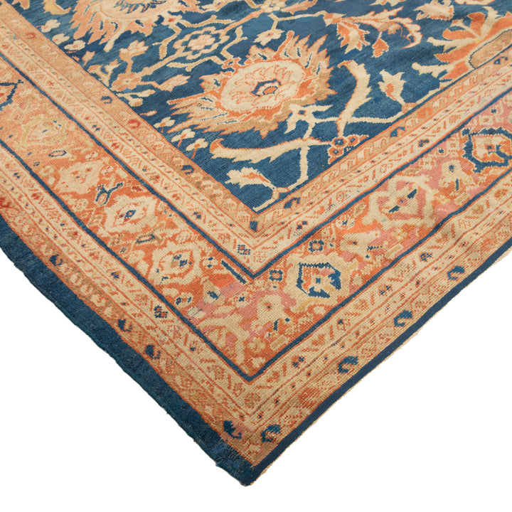 Antique Traditional Sultanabad Wool Rug - 9'4" x 11'7"