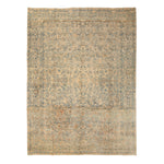 Antique Traditional Kerman Wool Rug - 9' x 11'5"