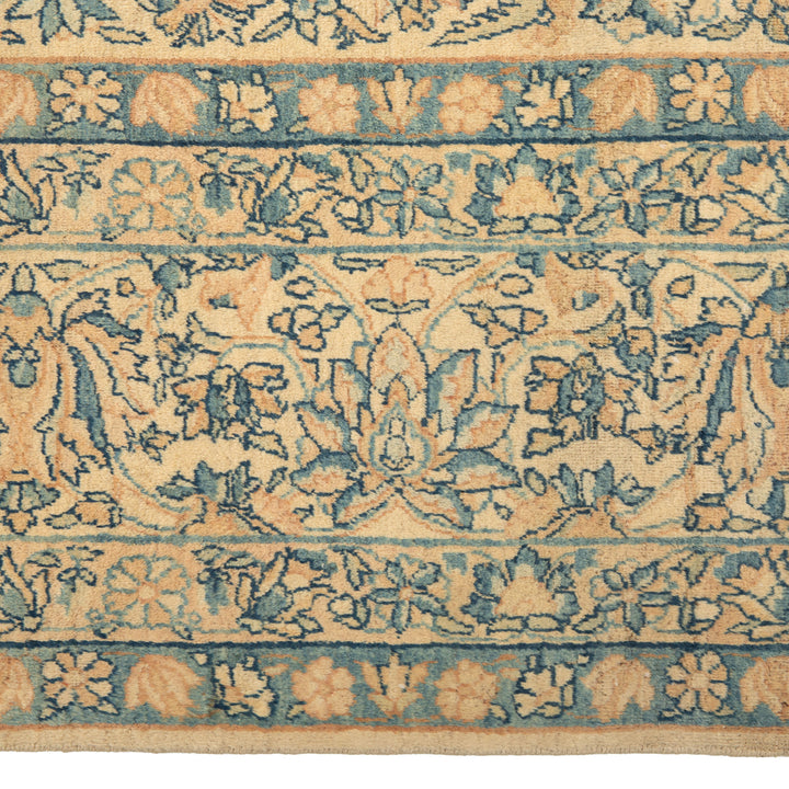 Antique Traditional Kerman Wool Rug - 9' x 11'5"