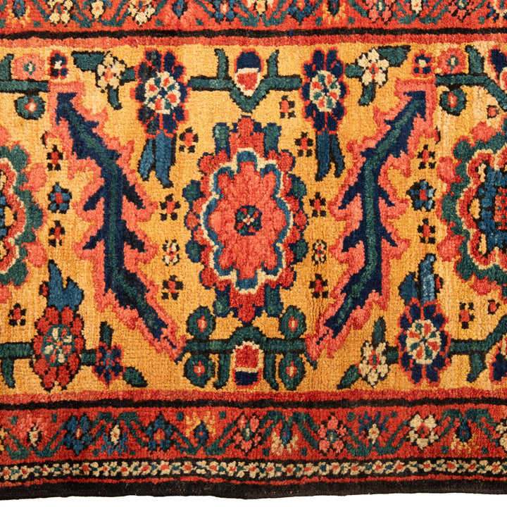 Antique Traditional Sultanabad Wool Rug - 15'7" x 14'8"