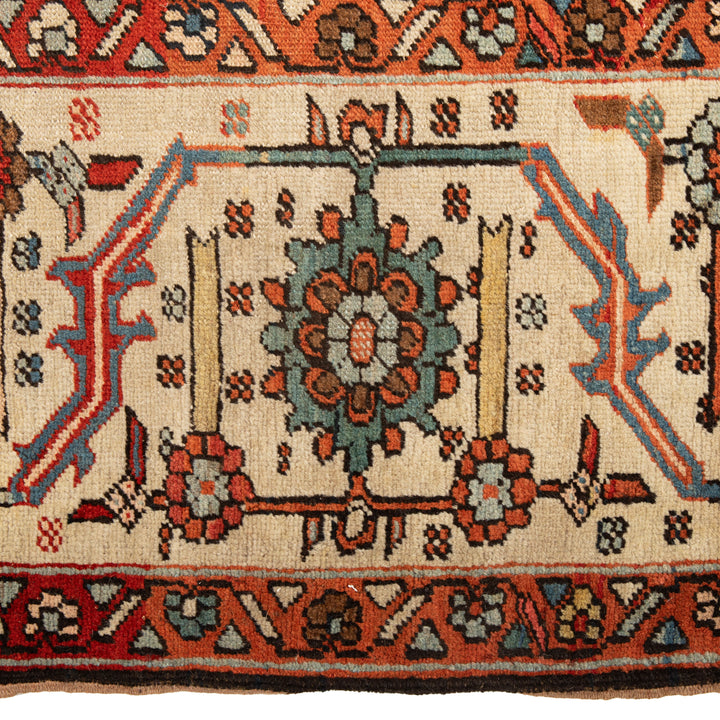 Antique Traditional Serapi Wool Rug - 11'6" x 17'6"