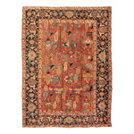 Antique Traditional Serapi Wool Rug - 11' x 14'