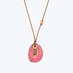 Tourmaline + Sapphire Sandpiper Necklace