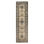 Beige Traditional Serapi Wool Runner - 2'9" x 9'8"