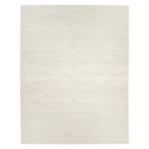 Textured Jute Cotton Blend Rug Beige / 8' x 10'