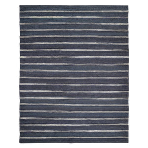Contemporary Jute Blend Rug Blue / 8' x 10'